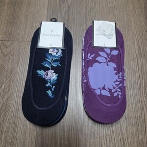 2 Vera Bradley Low-Cut Liners 3-Pack